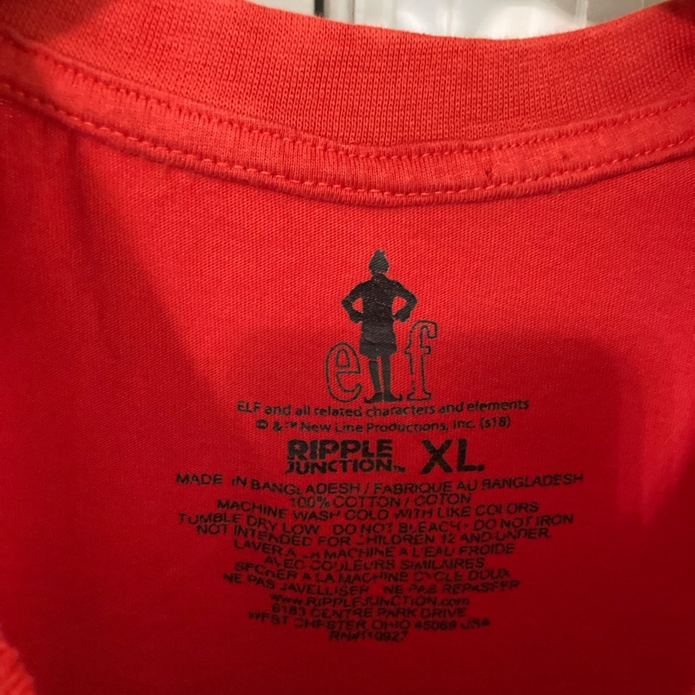Ripple Junction Red Elf Graphic Tee - Picture 4 of 4